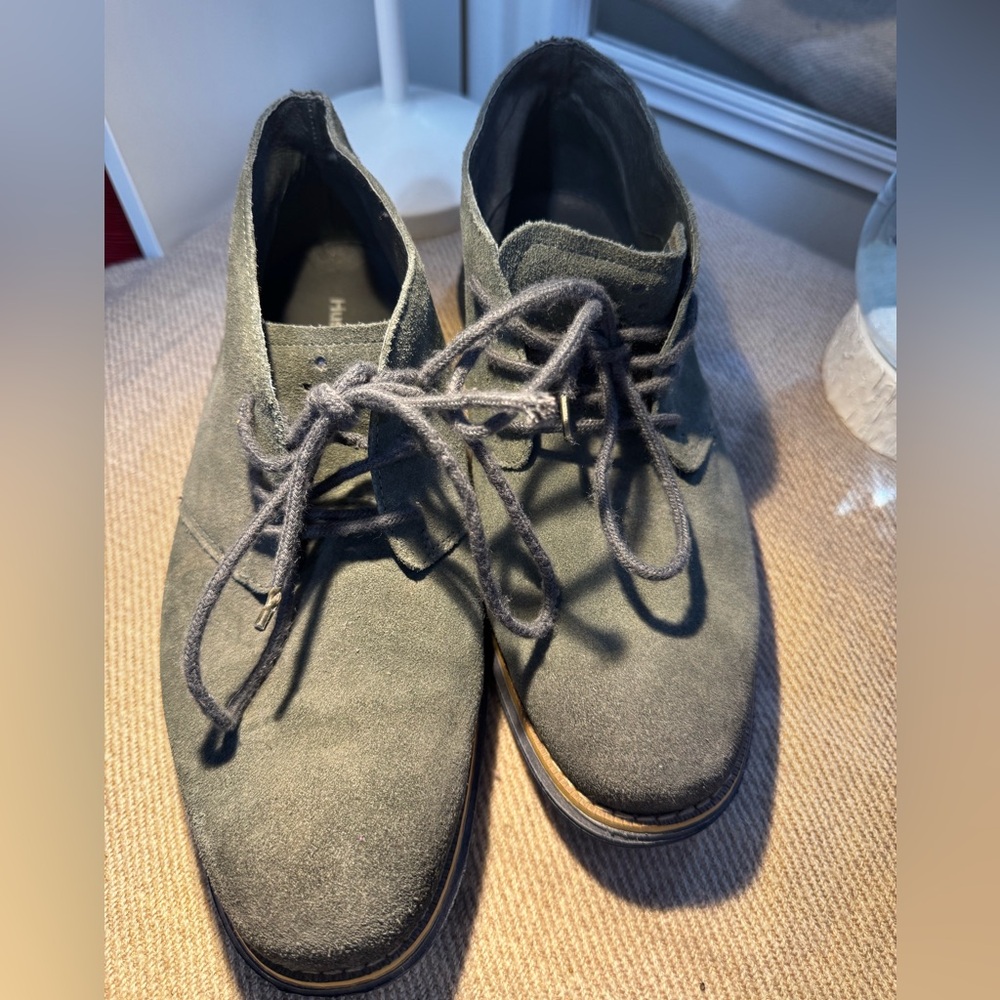 Green Hush Puppies Shoes